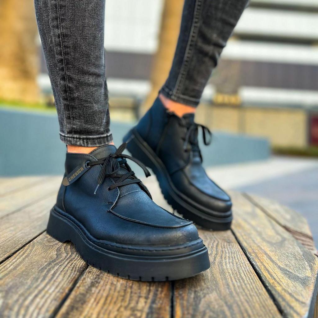 Chekich Оригинальные мужские ботинки, черные ботинки, весенние Vinter Chelsea, повседневные классические ботильоны, зимние нескользящие зимние ботинки, мужские ботинки высокого качества, 2023 г.