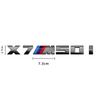 7.3cm for M logo letter sticker trunk badge For BMW X3 M40D 40I X4 M40D X5 M50D 50I X6 M50D 50I X7 M50D 50I Accessories ut2