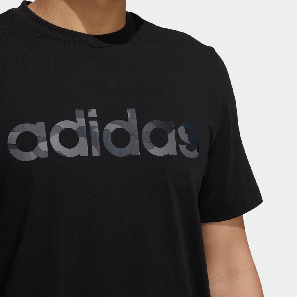 adidas Мужская футболка Neo Straight Fit Черная HE4557