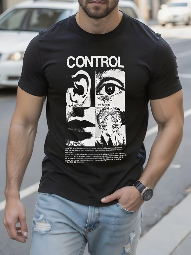 CONTROL Hear Nothing PUNK Tshirt by Addicted to Chaos Dis...