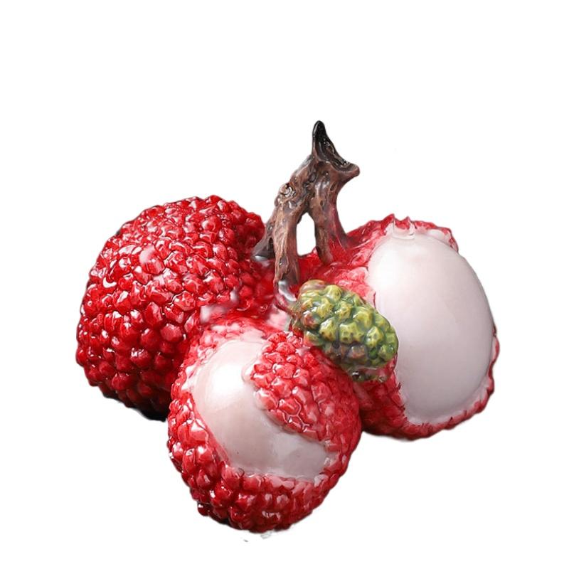 Меняющий цвет чайный питомец личи Аксессуары для чайной церемонии Гун Фу Украшение для гостиной Чайные питомцы Аксессуары для чайного набора Украшение