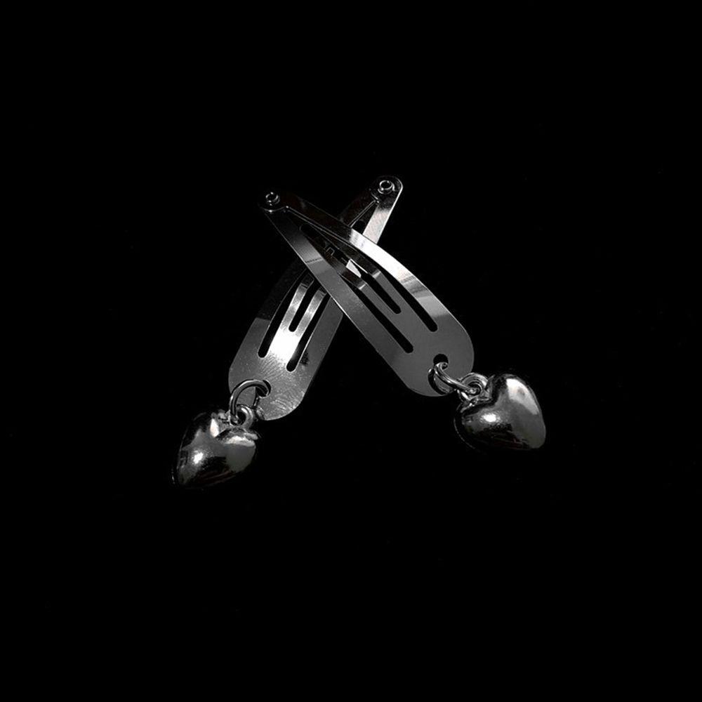 Заколка-капля в виде медведя, крутая заколка-крест в стиле панк, женские аксессуары для волос, шпилька в корейском стиле