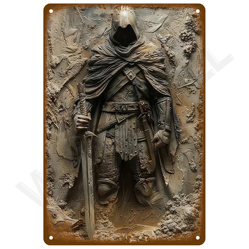 Retro Tin Sign Vintage Metal Signs Plates Posters House Interior Bathroom Wall Art Mural Aesthetic Room Home Decor Decorations