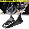 5K0863680 Carbon Fiber Style Center Console Frame Gear Shift Panel Cover Bezel Trim Auto Parts For Volkswagen VW Golf MK6 2009-2013