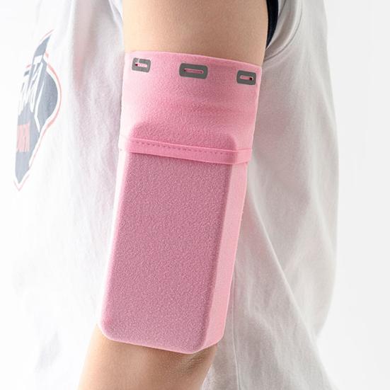 Сумка для телефона на руку, высокоэластичная, противоскользящая, с отверстием для наушников, водоотталкивающая, легкая, для фитнеса