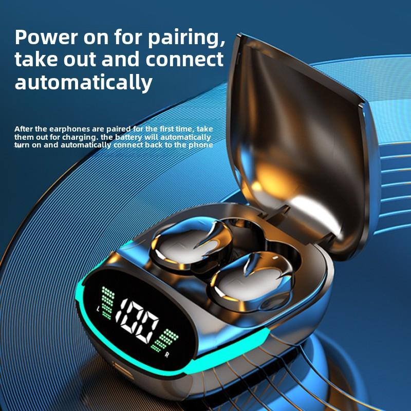 Беспроводная Bluetooth-гарнитура TWS In-Ear LED Light Touch Digital Display Mini Headset