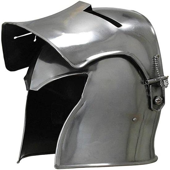 Viking War Knight  Helmet Armor | Medieval Barbate Helmet for Cosplay |