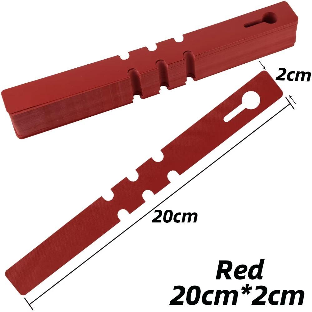 100pcs Reusable Garden Plant Tag Plastic Vegetables Labels New Ring Buckle Sign  Markers Tool