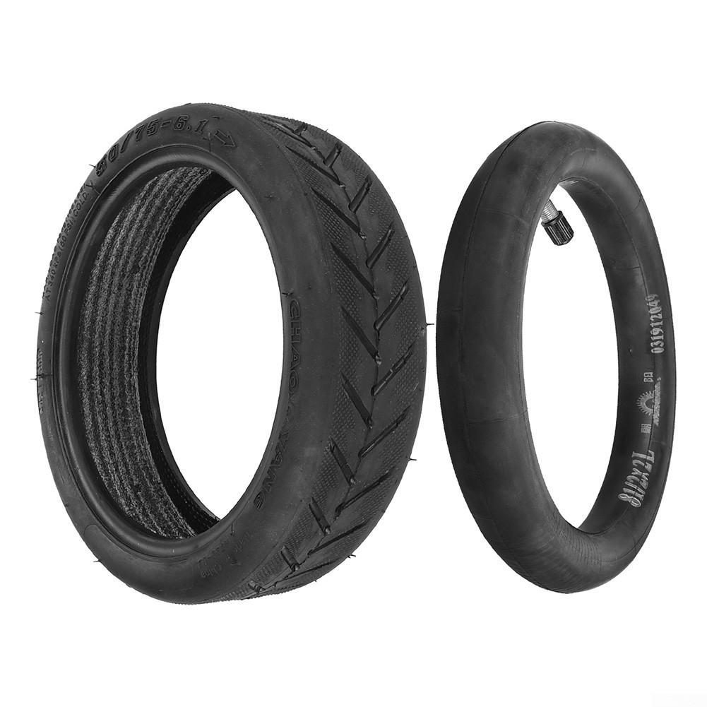 Rubber`Black 50/75-6.1 8,5`-дюймовая шина для электрического скутера 50/75-6.1 Утолщенная шина