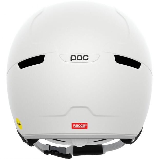 Шлем защитный POC Obex Visor (HydrogenWhite/ClarityUniversal/Silver) серый
