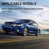 Замена зеркала со стороны пассажира для Nissan Altima 2013 2014 2015 2016 2017 2018 Sentra 2013 2014 2015 2016 2017 2018 - Зеркальное стекло с правой стороны,
