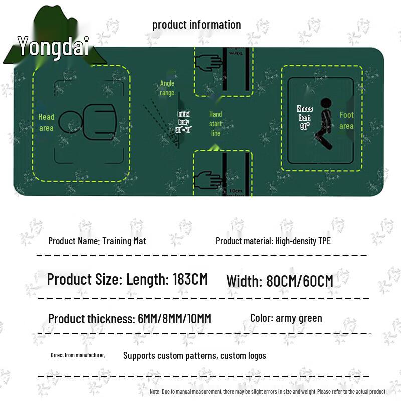 Yongdai Abdominal Exercise Mat