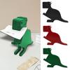 Милый держатель для заметок в виде динозавра, 3D зажим для мемо с динозавром, забавный органайзер для офисных настольных принадлежностей