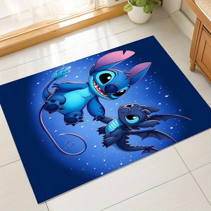 1pc. Cute Stitch and Dragon Design Rug - Perfect for Home, Office, or Outdoor Use - Ideal Gift Ideaz0414266