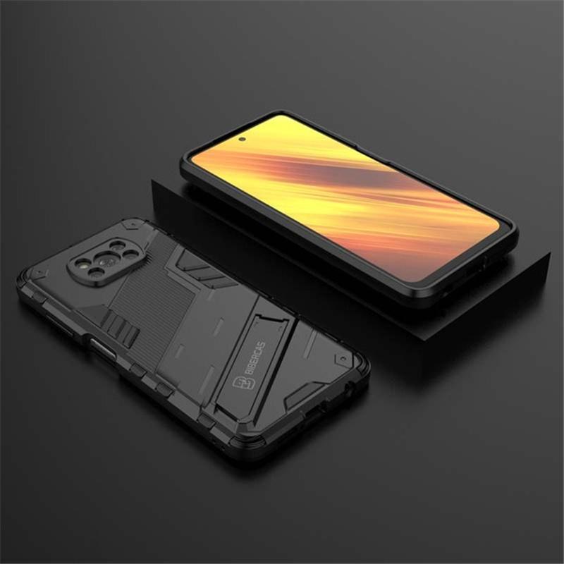 Бронированный противоударный чехол для телефона Xiaomi Mi Pocophone Poco X3 Pro Магнитный автомобильный держатель-подставка Чехол для Poco X3 NFC Жесткий прочный чехол