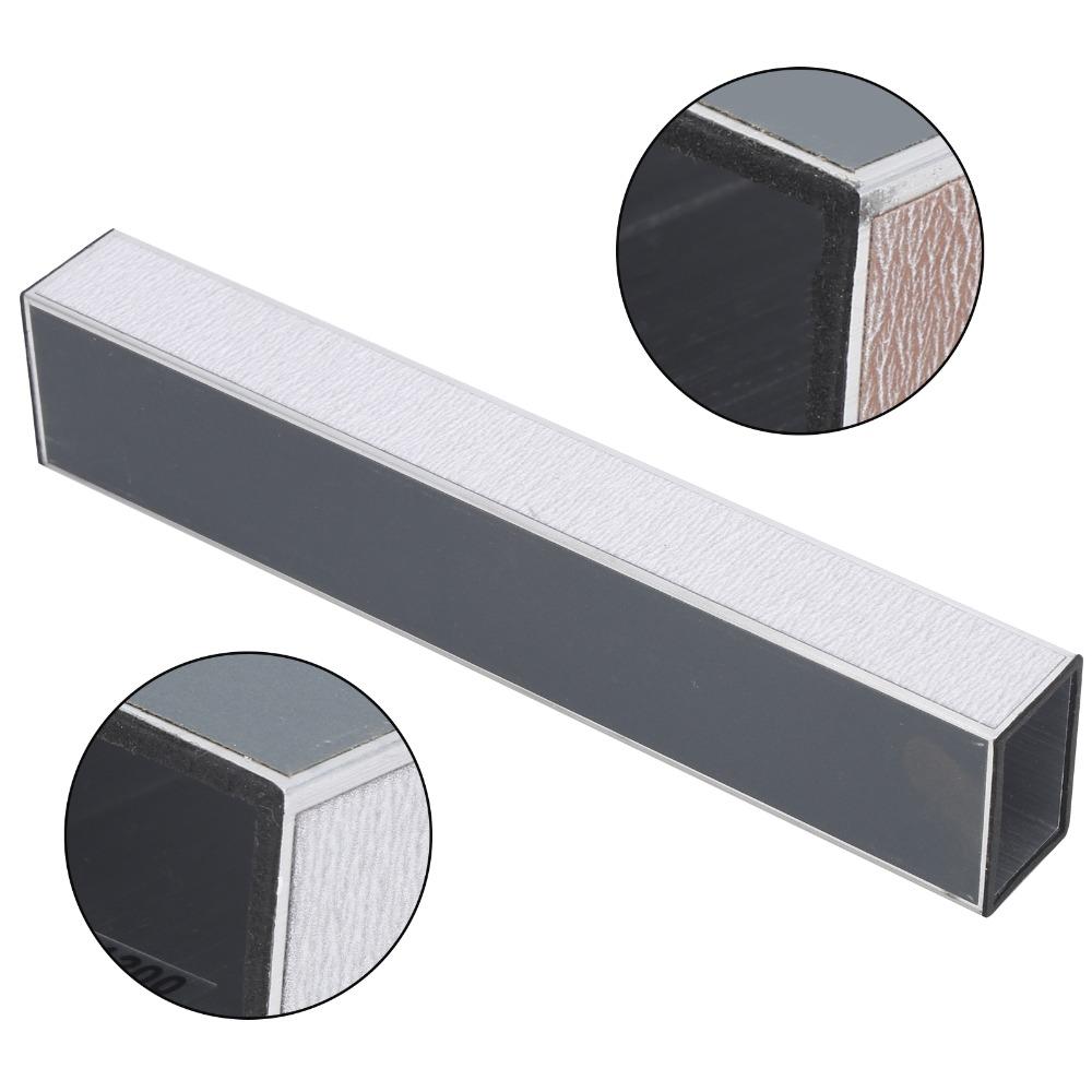 Aluminum alloy + sandpaper Fret Leveling Beam Sand‑toned Fret Leveling Bar For Guitar Repair