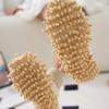 Creative Lazy Mopping  Absorbent Socks Microfiber Foot Covers Floor Socks  Autumn and Winter