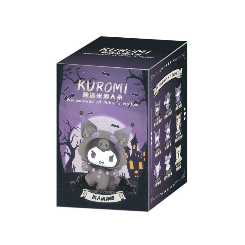 Милые фигурки Kuromi из серии «Оборотень», Коллекционные модели-игрушки, Настольное украшение для фанатов, Подарок, Декор для дома