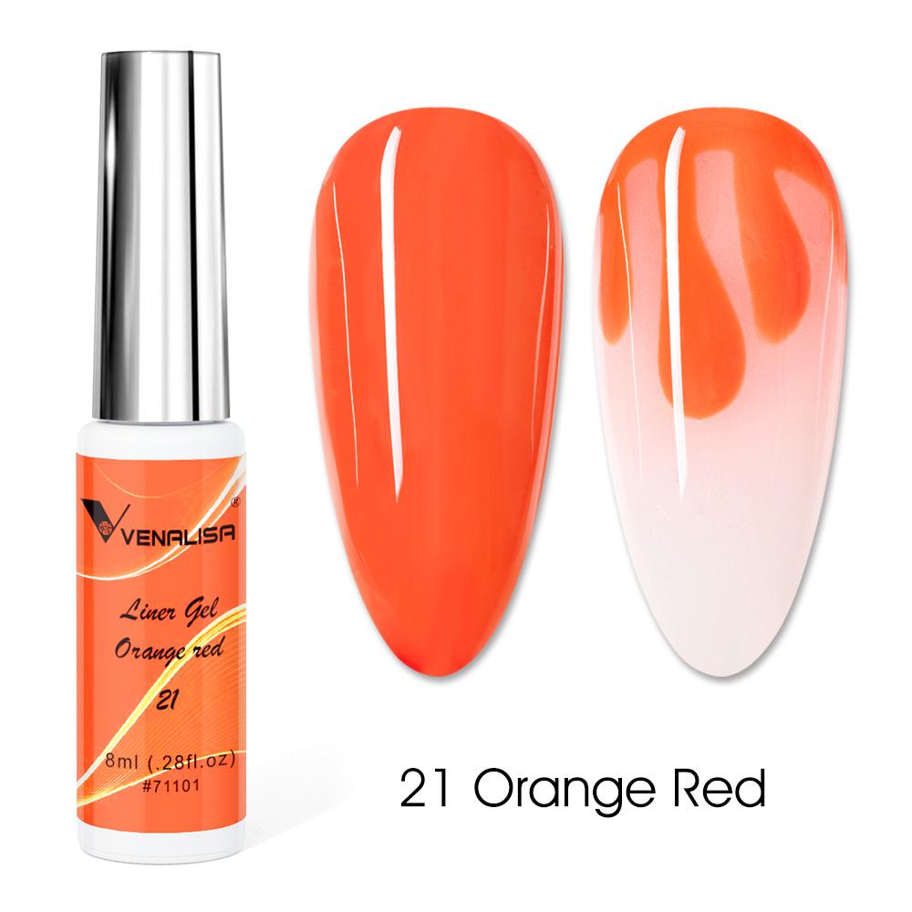 Venalisa 8 мл гель-лак для ногтей, замачиваемый УФ- и светодиодный лак для ногтей, маникюрный инструмент, 21 цвет по желанию