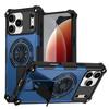 Роскошный усиленный бронированный чехол для IPhone 17 16 16e 15 14 13 12 Pro Max Магнитная беспроводная зарядка Противоударный держатель Защитная крышка