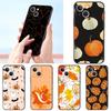 Чехол для телефона Apple iPhone 11 15 14 Pro MAX 12 13 7 8 Plus X XR XS MAX SE Чехол Funda Осенние листья падают лиса тыква Хэллоуин