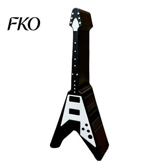Musical Instrument Decor Guitar Picks Holder, Double Side Shape Display Decorative Table Decoration Theme Pick Storage Rack for Players And