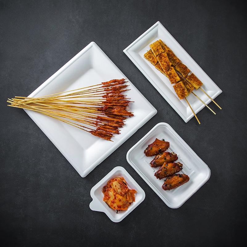 Disposable Kraft Paper Food Trays