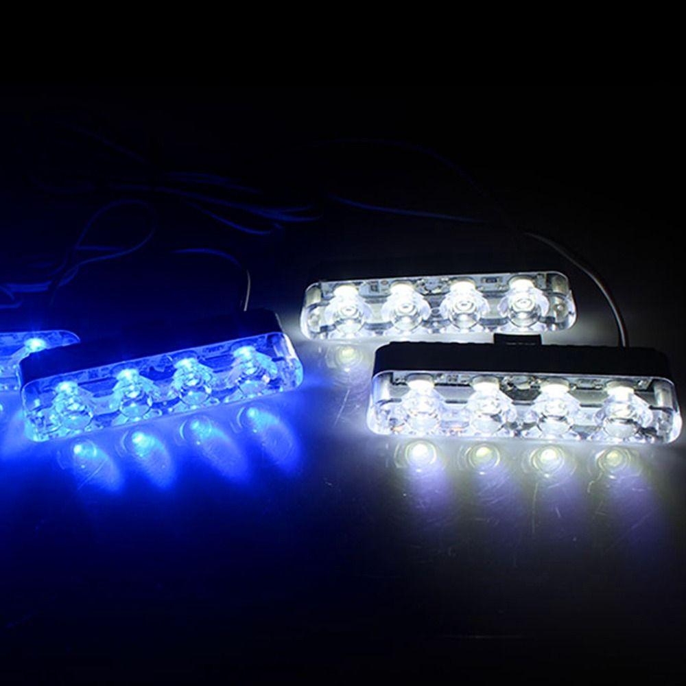 Полицейский световой сигнал, предупреждающая лампа, светодиодный фонарь для автомобиля, габаритные огни, аварийный стробоскоп