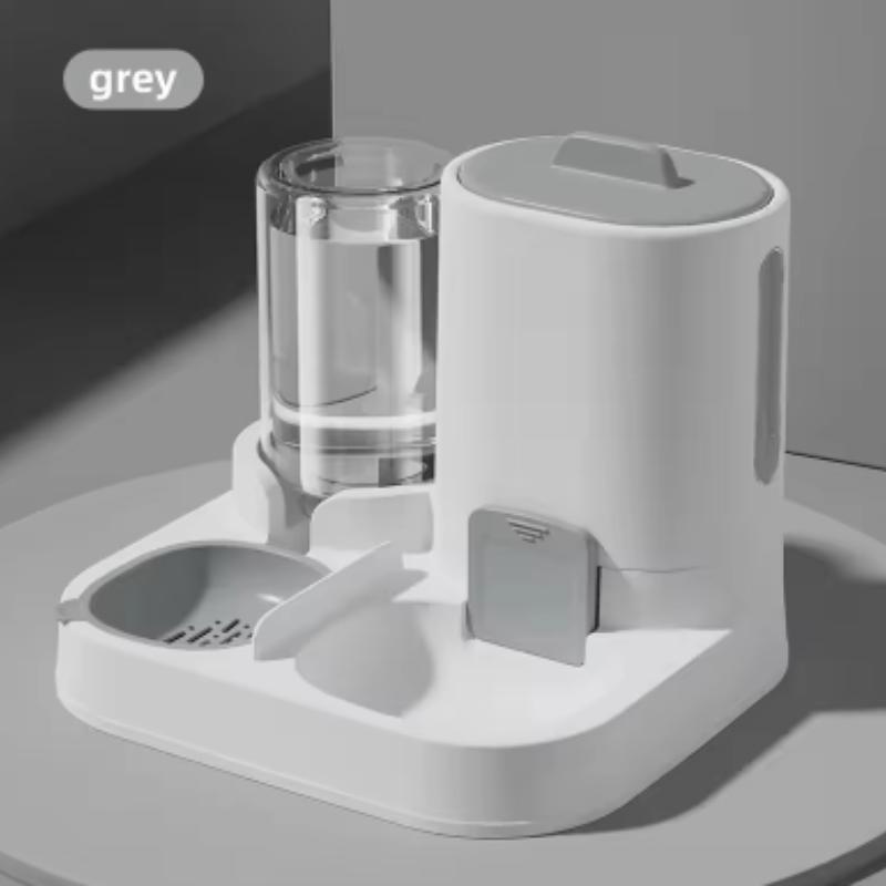 Миска для кошек, кормушка для воды, миска для собак, миска для кошек, плавная подача корма и воды, диспенсер для воды два в одном, миска для кошек, товары для питомцев