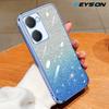 KEYSION Роскошный чехол-бампер с покрытием и блестками для VIVO Y03 Y03t, прозрачный мягкий ТПУ, противоударный чехол для VIVO Y18 Y18s Y28s 5G