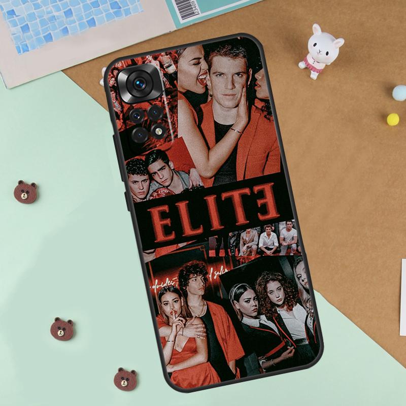 Испанский сериал ЭЛИТА Чехол Для Xiaomi Redmi Note 13 14 9 10 11 12 Pro 10S 11S 12S Чехол Для Redmi 13C 10C 12C 14C