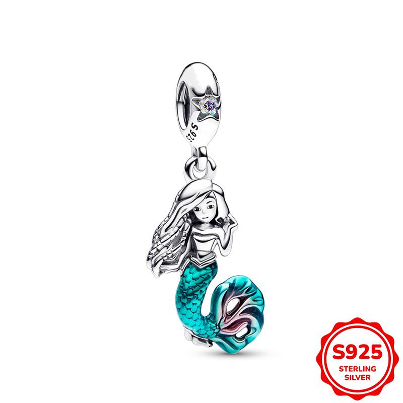 Charms Silver 925 Pendant Beads Fits 3mm Bracelet Bangle Necklace For Women Luxury DIY Jewelry Making Fine Gifts