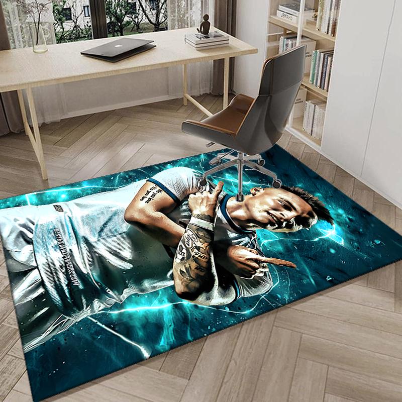 1PC Energy Style In Sports Martinez Rug Game Carpet, Floor Mat for Bedroom Living Room Entryway Rug, Home Decor Idea Gift for Christmas birthday
