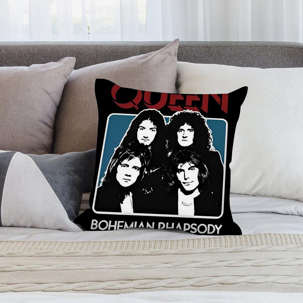 Наволочка Rock Queen BandS Короткий плюш Диван Декоративный Подарок Дом Двусторонняя печать Подушка