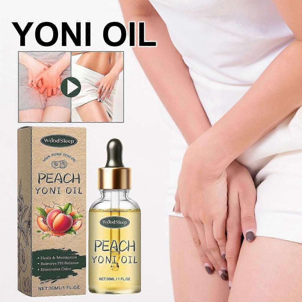 Woodsleep Private Parts Care Essential Oil (Peach Flavor)