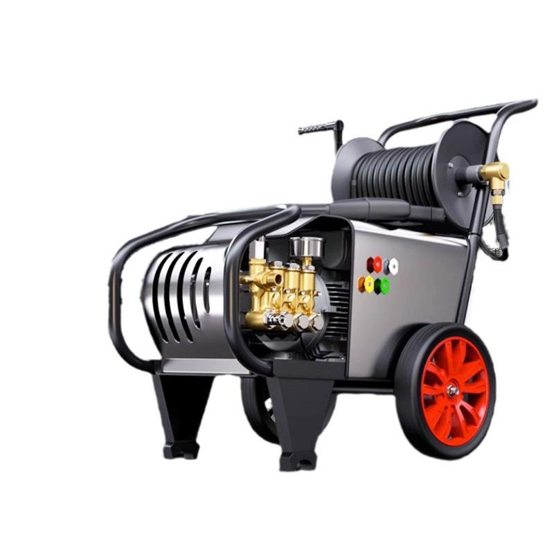 Black Cat 220V High-Pressure Washer & Floor Scrubber with Powerful Water Pump