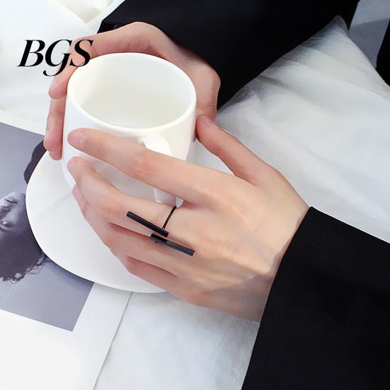 Finger Ring Opening Skin-friendly Metal Fashion Circle for Dating Cool