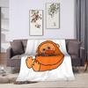 Monkey Punch Flannel Blanket Winter  Super Soft Throw Blanket for Girls Boys Living Room Fashion Bedspread Sofa Bed Cover
