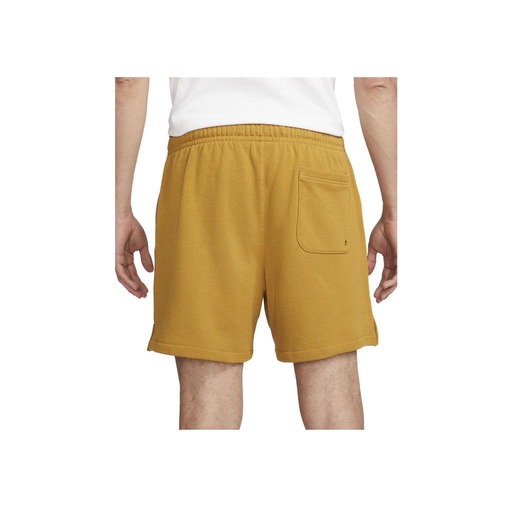 Nike Удобные спортивные шорты Club Fleece с вышитым логотипом на шнурке, мужские шорты бежевого цвета DX0731-716