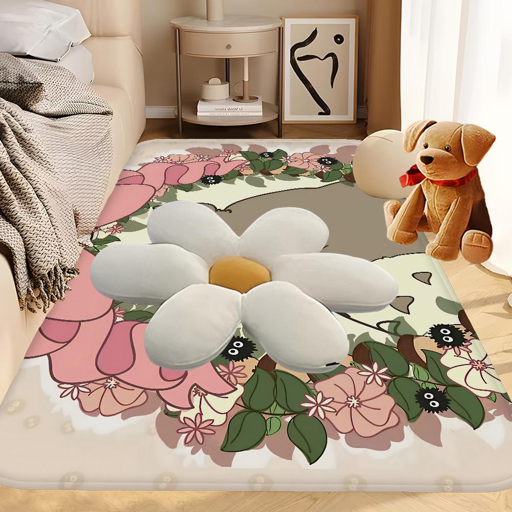 Классический Аниме Фильм Тоторо Коврик для Пола Скандинавский Стиль Домашний Придверный Коврик Коврики для Ванной-Туалета Коврик для Декора Спальни Отеля