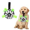 Interactive Pet Football Toy with Scratching Piece Dog Chew Ball Pet Accessories Puppy Outdoor Training Football 15 Cm