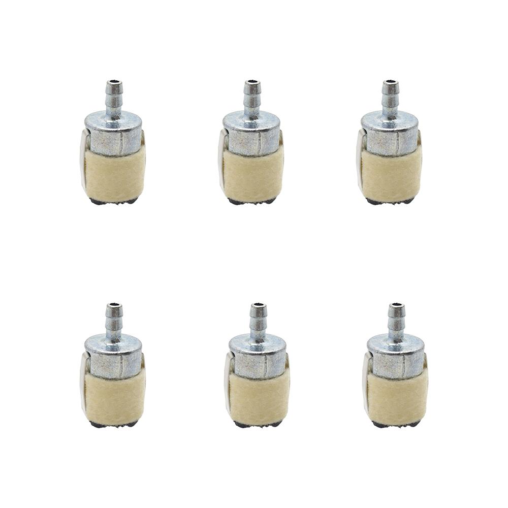 6 шт. 125-527 Топливный фильтр для триммера ECHO SRM210 GT200 SRM225 SRM210 SRM2100 GT225 PAS225 PB200 Подходит для бензопилы Кустореза