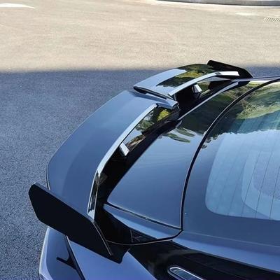 Универсальное Заднее Крыло для Автомобиля Без Отверстий Крыло-Чайка Крыло GT Спойлер на Задний Бампер Автомобиля Предотвращение Столкновений Аксессуары для Автомобилей