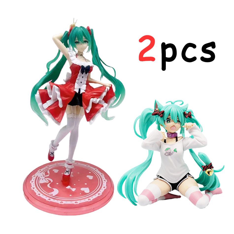 20cm taito fashion hatsune miku country anime figure toys action statuette pvc model collection doll birthday present
