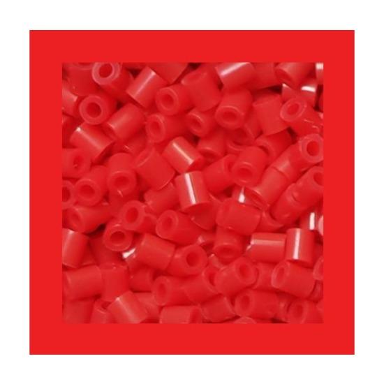 Red Color 5mm 1000PCS Pixel Art Puzzle Hama Beads for Kids Iron Fuse Beads Diy Puzzles High Quality Gift Children toy