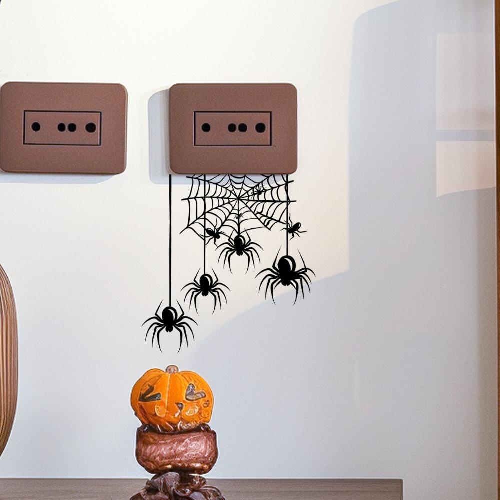 PVC Broken Design Wall Decal Realistic Door Sticker Halloween Ghost Wall Sticker Prank