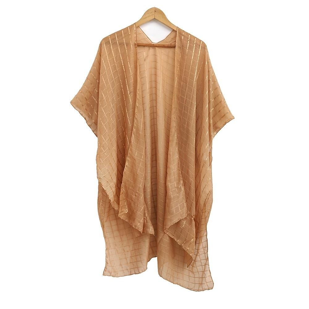 Lightweight Summer Scarf V-Neck Cardigans Lightweight Shawl Women Tulle Shawl  Vacation Outing