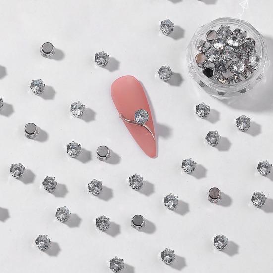 20 шт. украшения для ногтей неправильной формы, сверкающие, неокисляющиеся, нержавеющие, цинковые, блестящие, украшения для дизайна ногтей, маникюр, сделай сам