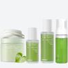 Celimax Ji Woo Gae Пилинг-пэды с BHA-кислотой и листьями центеллы, Энергетическая сыворотка с нони и пенка-очиститель для отшелушивания и увлажнения
