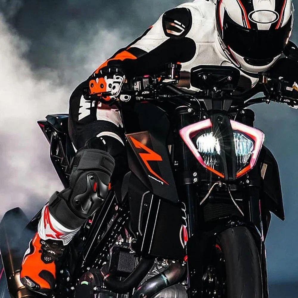 Дышащая защита колена для мотокросса, ветрозащитный налокотник, наколенник для мотоцикла, электромобиль